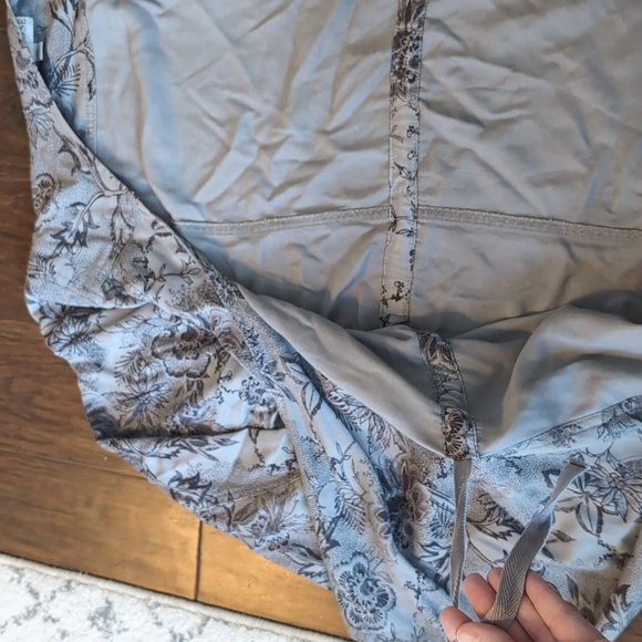 Grey Open Cardigan Drapey Jacket - Picture 3 of 7